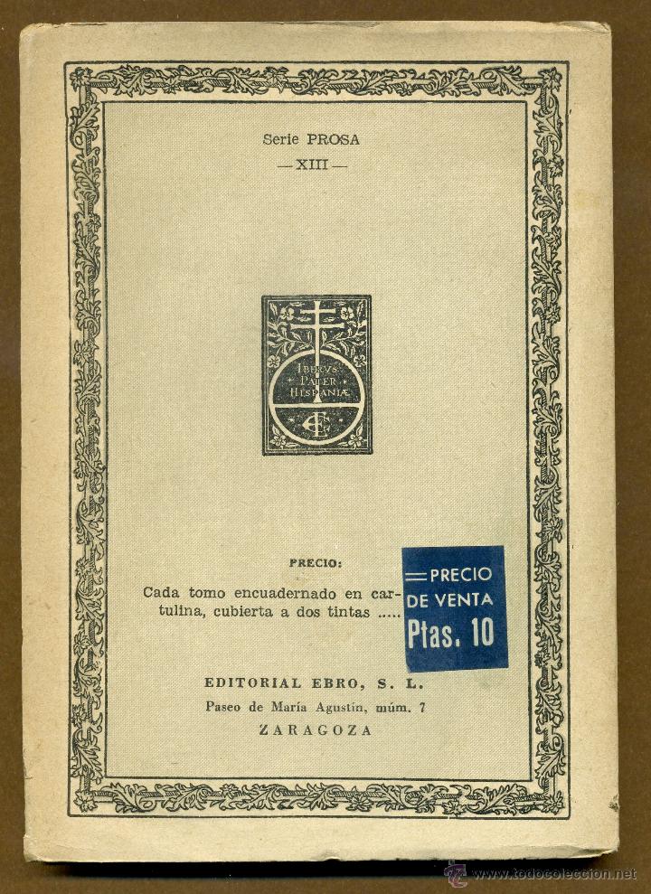 Libros de segunda mano: CLASICOS EBRO - CARTAS MARRUECAS JOSE DE CADALSO - Foto 4