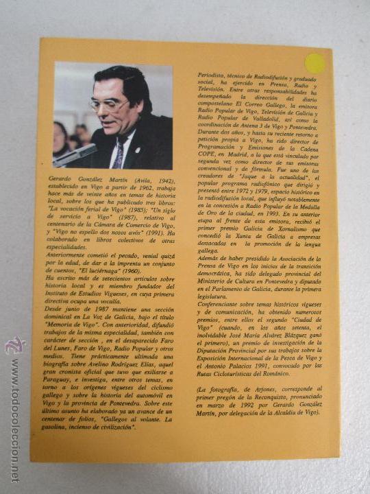 Libros de segunda mano: EL ORGULLO DE EJERCER DE VIGUES. GERARDO GONZALEZ MARTIN.EDICIONES CARDE&Ntilde;OSO - Foto 18