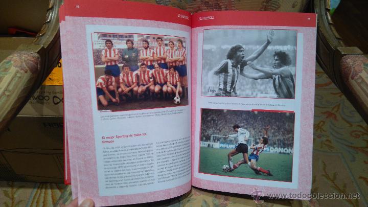 Libros de segunda mano: EL LIBRO DE ORO DEL SPORTING. 100 A&Ntilde;OS DE HISTORIA. COMPLETO. - Foto 7