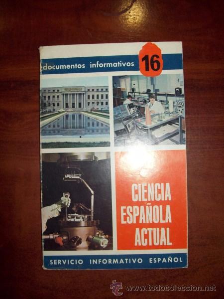 Libros de segunda mano: CALVO HERNANDO, Manuel. Ciencia espa&ntilde;ola actual - Foto 1