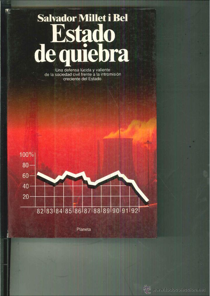 Libros de segunda mano: ESTADA DE QUIEBRA. Salvadro Millet i Bel - Foto 1