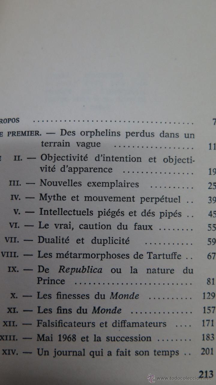 Libros de segunda mano: LE MONDE TEL QU&acute;IL EST. MICHEL LEGRIS - Foto 2