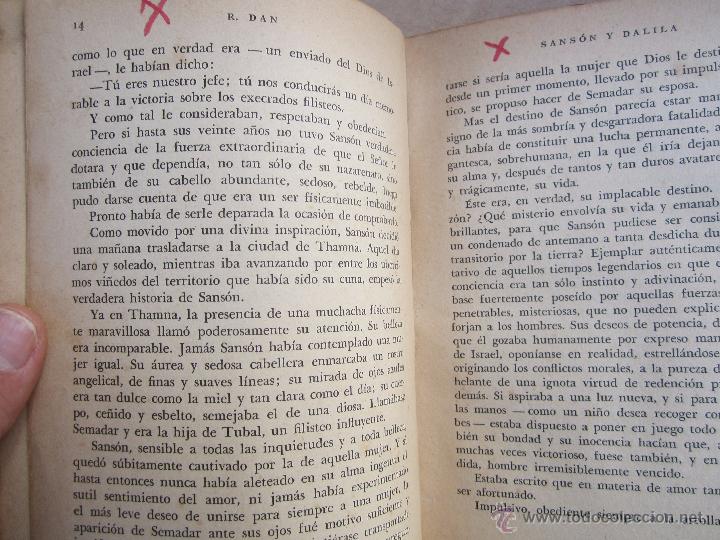 Libros de segunda mano: coleccion robinsones n. 2 , sanson y dalila , R. Dan , 1953 - Foto 4