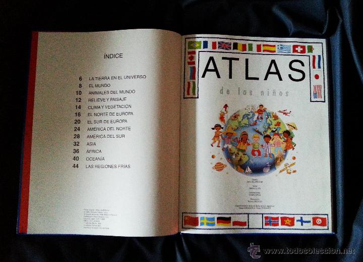 Libros de segunda mano: ATLAS DE LOS NI&Ntilde;OS - FLEURUS PANINI 2002 - Foto 4