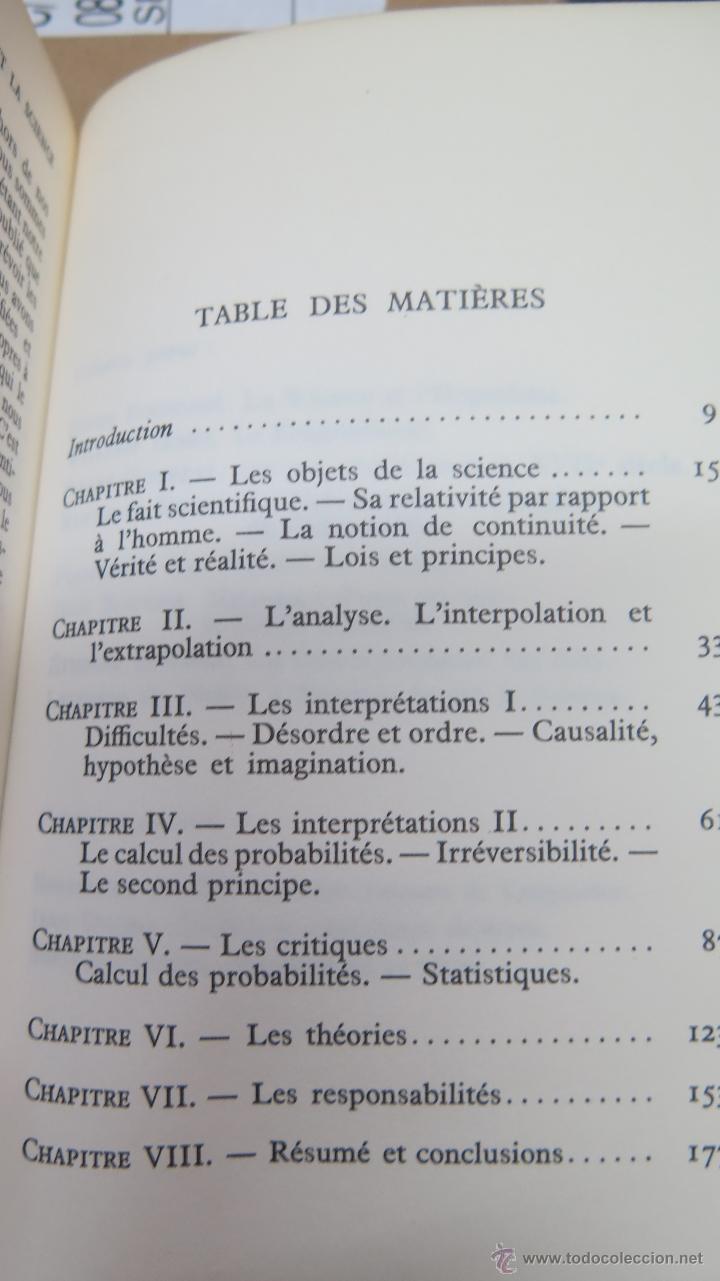 Libros de segunda mano: L&acute;HOMME DEVANT LA SCIENCE. LECOMTE DU N&Ouml;Y - Foto 2