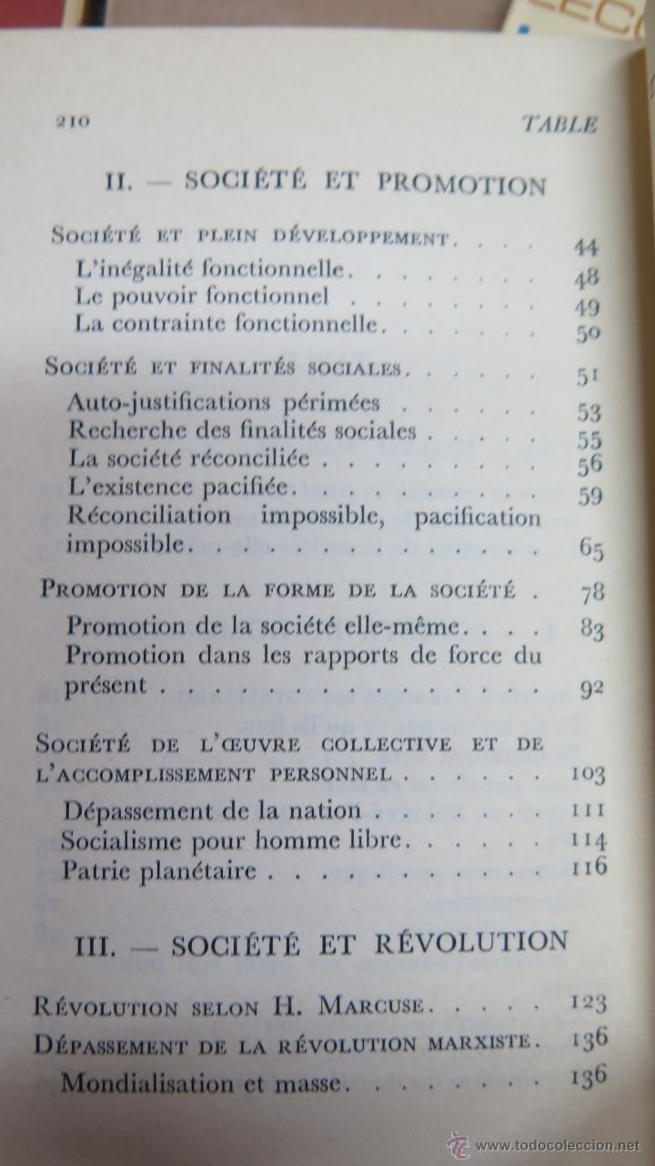 Libros de segunda mano: FRAN&Ccedil;OIS PERROUX INTERROGUE HERBERT MARCUSE... QUI REPOND - Foto 3