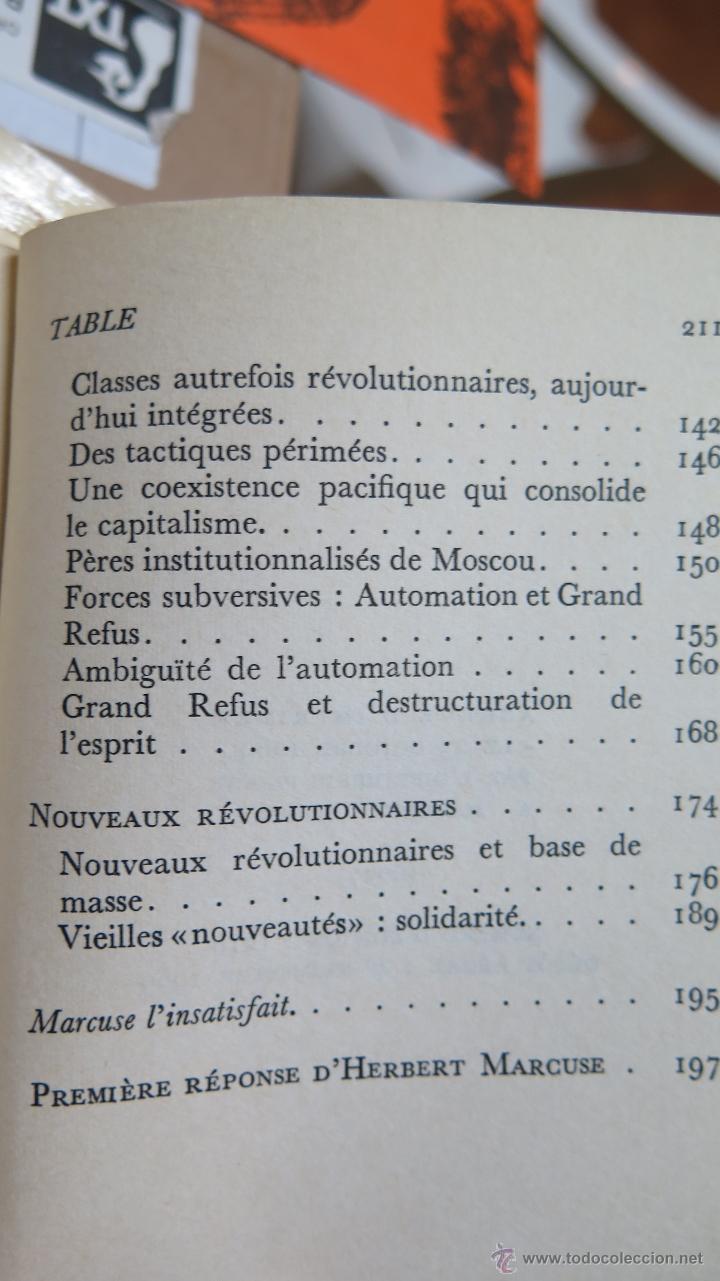Libros de segunda mano: FRAN&Ccedil;OIS PERROUX INTERROGUE HERBERT MARCUSE... QUI REPOND - Foto 4