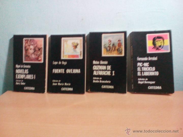 Libros de segunda mano: EDICIONES C&Aacute;TEDRA S.A. - LOTE 4 LIBROS/ BUEN ESTADO  DF-419