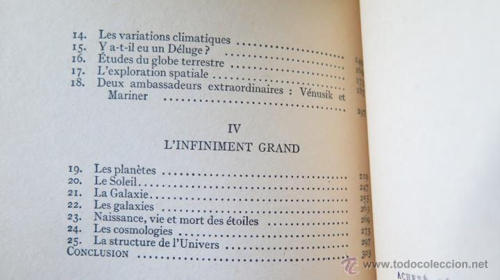 Libros de segunda mano: L&acute;UNIVERS DEVOILE. D&acute;UN INFINI A L&acute;AUTRE. CHARLES-N&Ouml;EL MARTIN - Foto 3