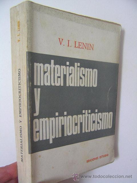 Libros de segunda mano: materialismo y empiriocriticismo,lenin,1970,estudio ed,ref marx bs14 - Foto 1