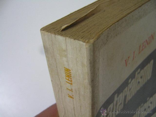 Libros de segunda mano: materialismo y empiriocriticismo,lenin,1970,estudio ed,ref marx bs14 - Foto 3