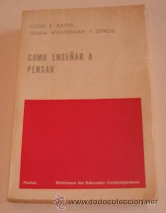Libros de segunda mano: C&oacute;mo ense&ntilde;ar a pensar. Teor&iacute;a y aplicaci&oacute;n. RM73432. - Foto 1