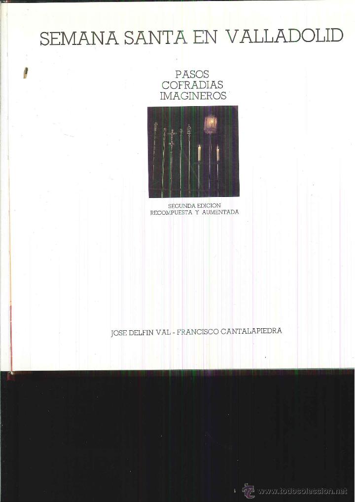 Libros de segunda mano: SEMANA SANTA EN VALLADOLID. - Foto 1