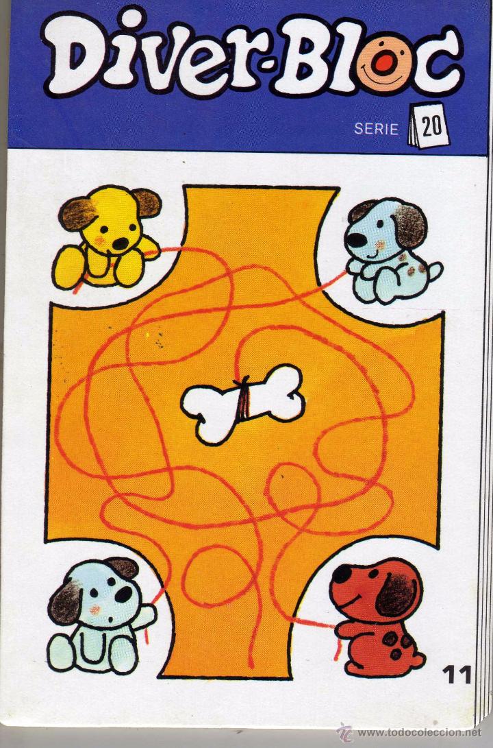 Libros de segunda mano: Pasatiempos infantiles Diver-Bloc n&ordm; 11 Ediciones Con-Bel - Foto 1