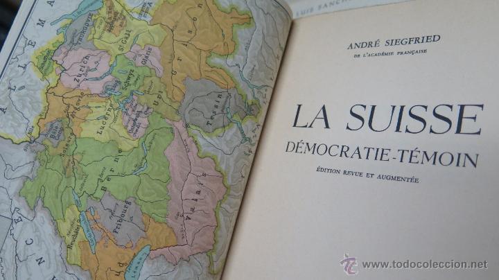 Libros de segunda mano: LA SUISSE DEMOCRATIE TEMOIN. ANDRE SIEGFRIED - Foto 4
