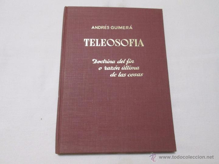 Gebrauchte B&uuml;cher: TELEOSOFIA - GUIMERA, ANDRES -1966