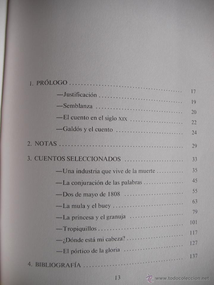 Libros de segunda mano: OCHO CUENTOS DE GALDOS - OSWALDO IZQUIERDO DORTA - Foto 2