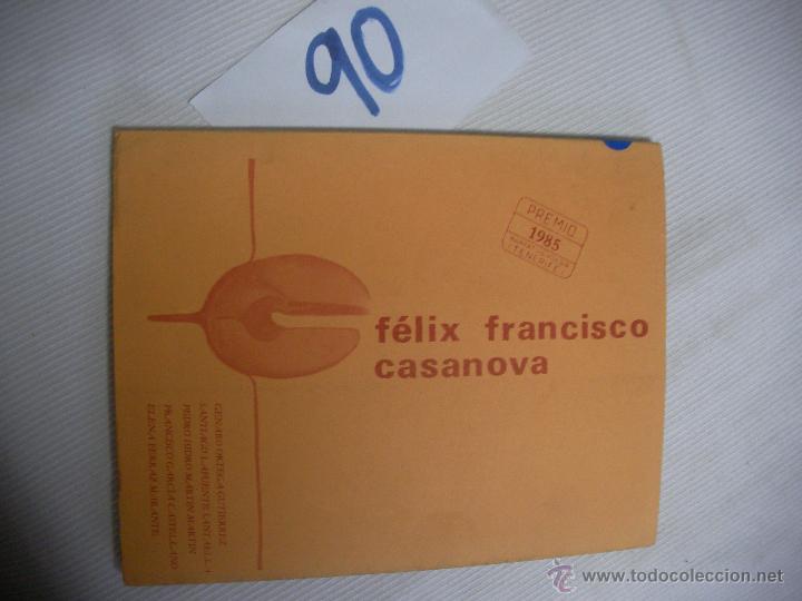 Libros de segunda mano: FELIX FRANCISCO CASANOVA - Foto 1