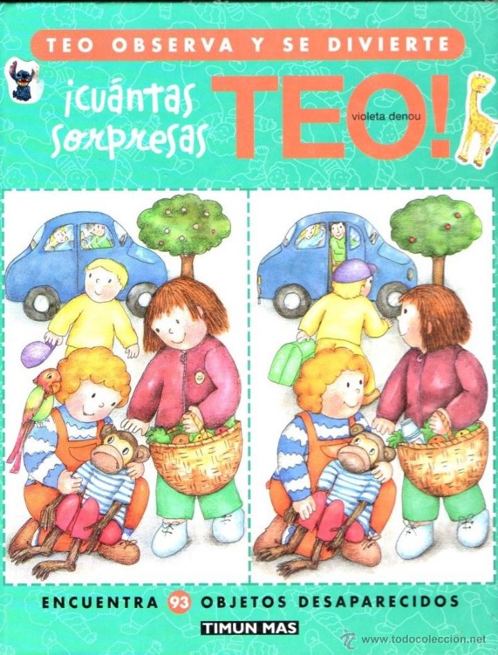 Libros de segunda mano: CUANTAS SORPRESAS, TEO - TEO OBSERVA Y SE DIVIERTE (TIMUN MAS, 2003) - Foto 1