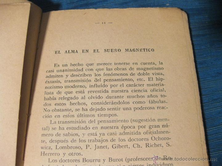 Libros de segunda mano: LIBRO SOBRE ESPIRITUALISMO CIENTIFICO - Foto 3