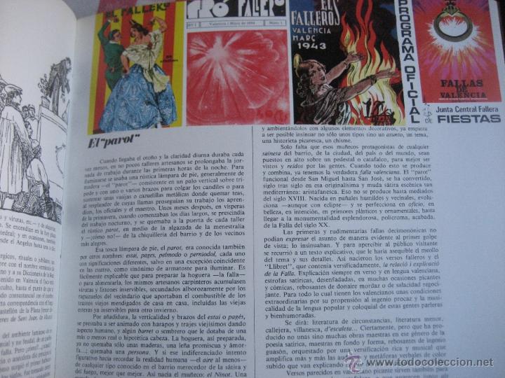 Libros de segunda mano: Valencia. Las Fallas. 1982. Exc. Ayuntamiento de Valencia. - Foto 4