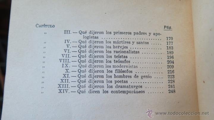 Libros de segunda mano: JUICIOS HUMANOS SOBRE CRISTO. A. ARRIGHINI. ED. BUENOS AIRES - Foto 4