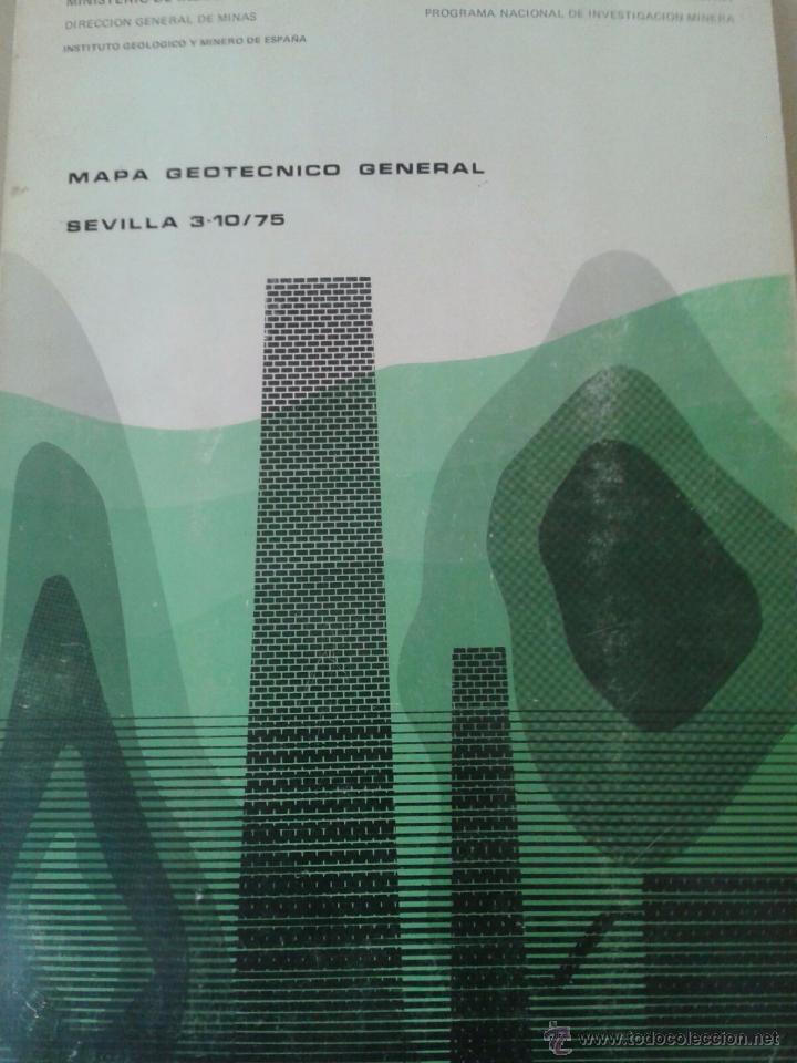 Libros de segunda mano: MAPA GEOT&Eacute;CNICO GENERAL. SEVILLA 3.10/75 - Foto 1