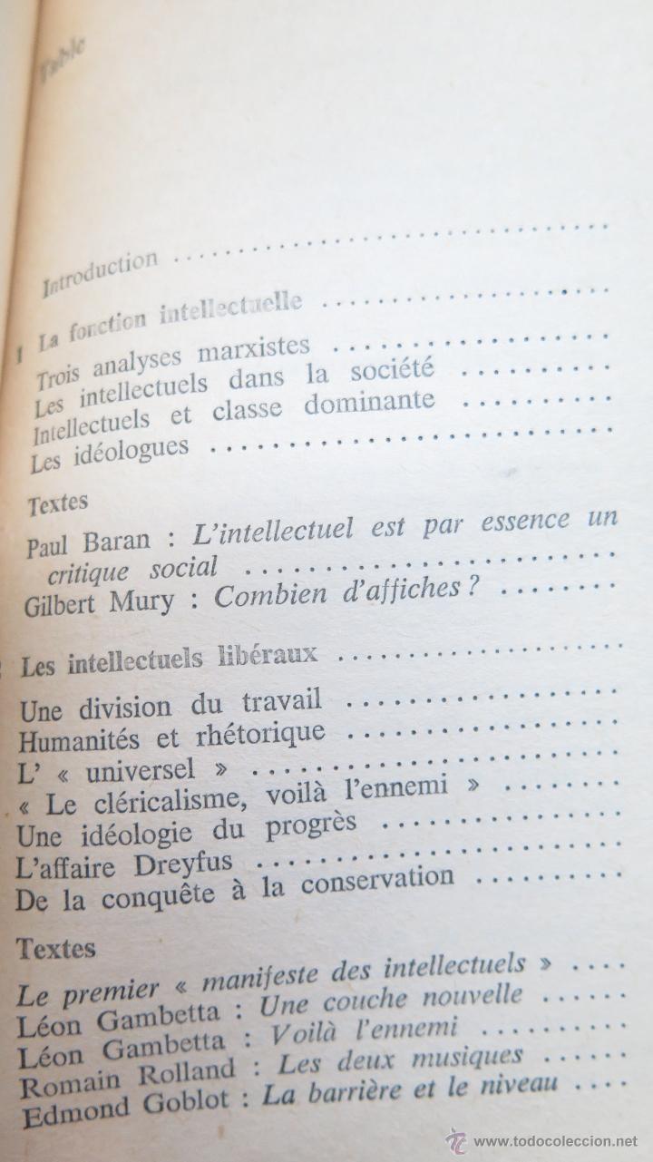 Libros de segunda mano: LES NOUVEAUX INTELLECTUELS. VV.AA - Foto 2