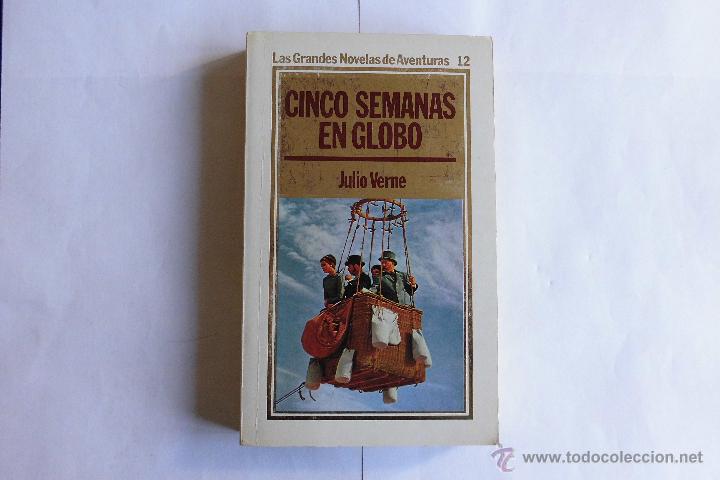 Libros de segunda mano: Cinco semanas en globo. Libro - Foto 1