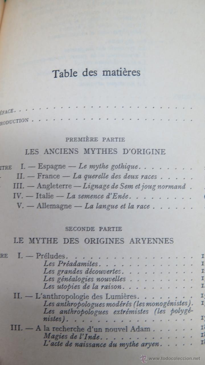 Libros de segunda mano: LE MYTHE ARIEN. LEON POLIAKOV - Foto 2