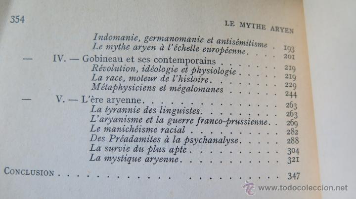Libros de segunda mano: LE MYTHE ARIEN. LEON POLIAKOV - Foto 3