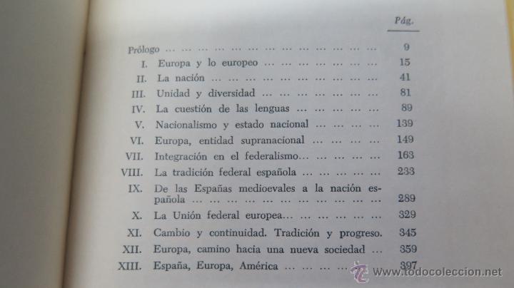 Libros de segunda mano: ESPA&Ntilde;A Y EUROPA. ANSELMO CARRETERO Y JIMENEZ - Foto 2