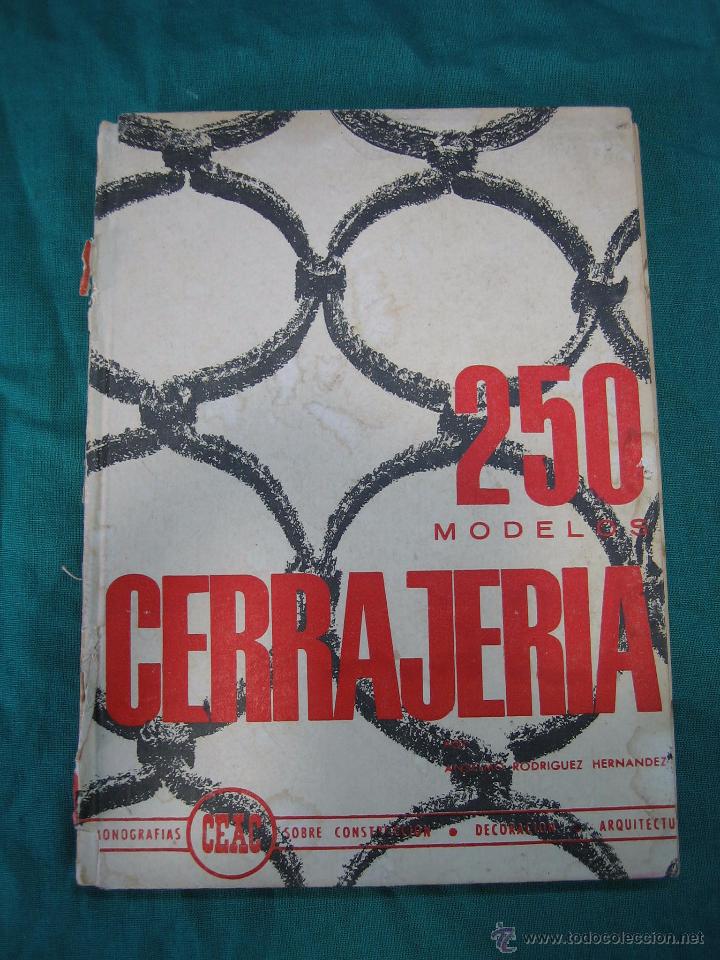Libros de segunda mano: 250 modelos de cerrajer&iacute;a 1958 - Foto 1