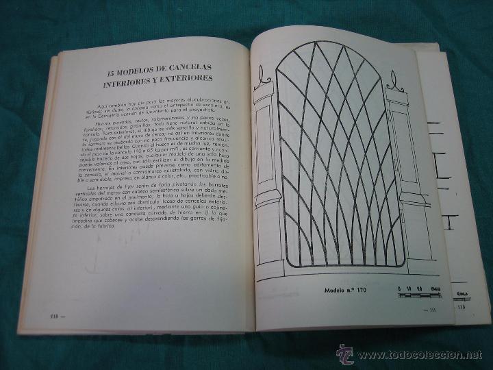 Libros de segunda mano: 250 modelos de cerrajer&iacute;a 1958 - Foto 10