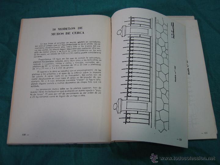 Libros de segunda mano: 250 modelos de cerrajer&iacute;a 1958 - Foto 12