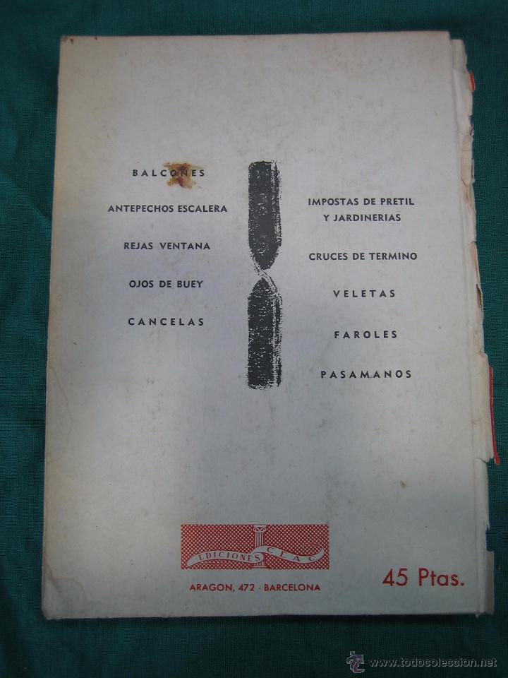 Libros de segunda mano: 250 modelos de cerrajer&iacute;a 1958 - Foto 17