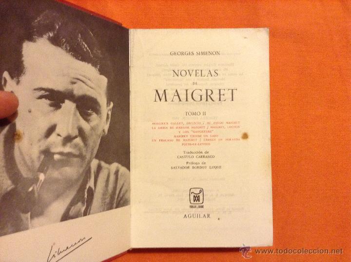 Libros de segunda mano: NOVELAS DE MAIGRET GEORGES SIMENON TOMO 2 - Foto 2