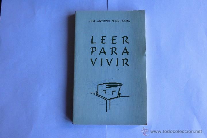 Libros de segunda mano: Leer para vivir. Libro - Foto 1
