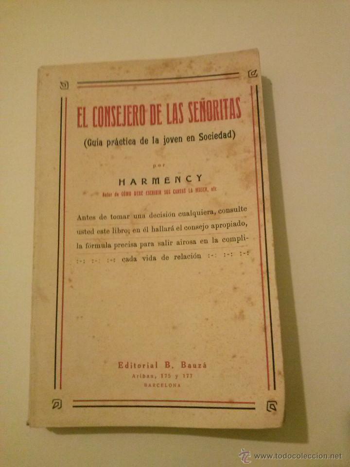 Libros de segunda mano: El consejero de las se&ntilde;oritas - Harmency - Foto 1