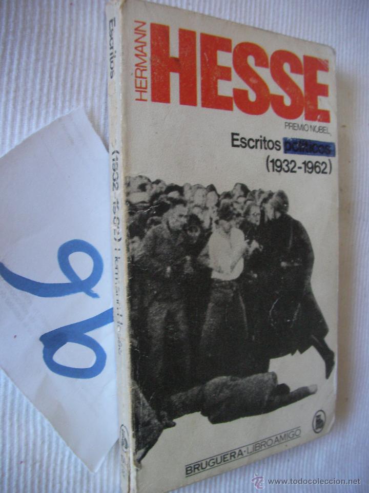 Libros de segunda mano: ESCRITOS PUBLICOS (1932-1962) - HERMANN HESSE - Foto 1