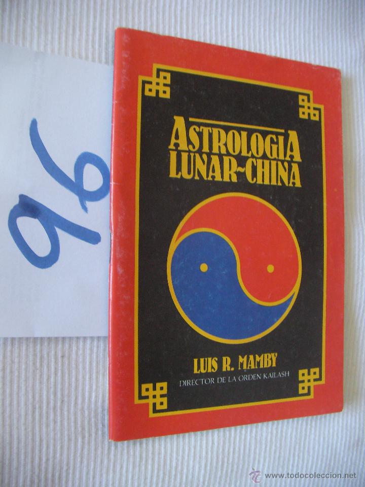 Libros de segunda mano: ASTROLOGIA LUNAR CHINA - MAMBY - Foto 1
