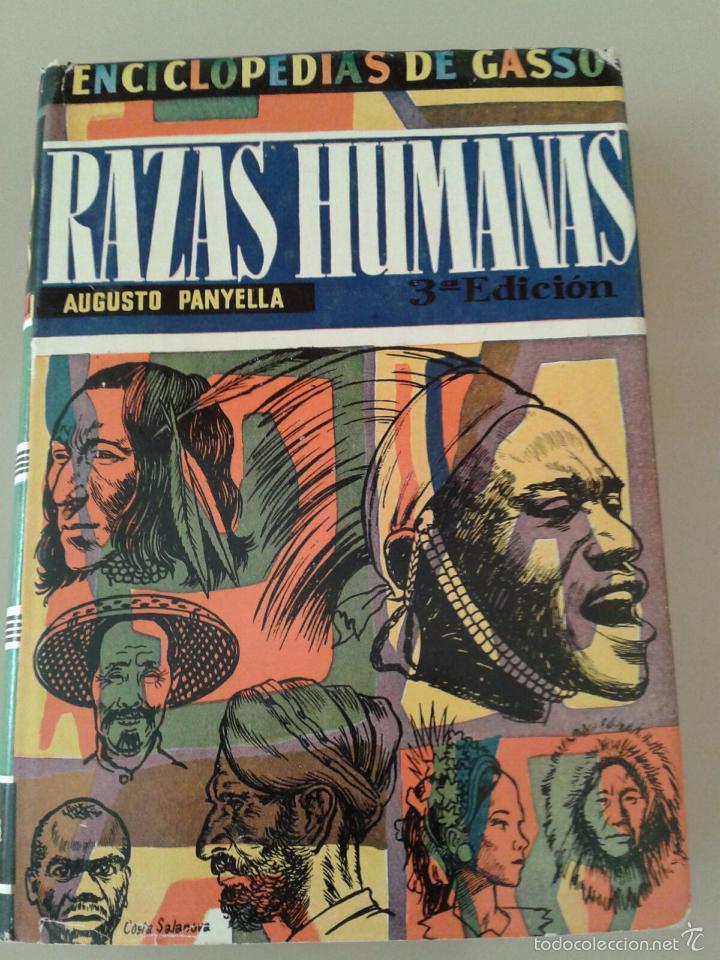 Libros de segunda mano: RAZAS HUMANAS. AUGUSTO PANYELLA - Foto 1