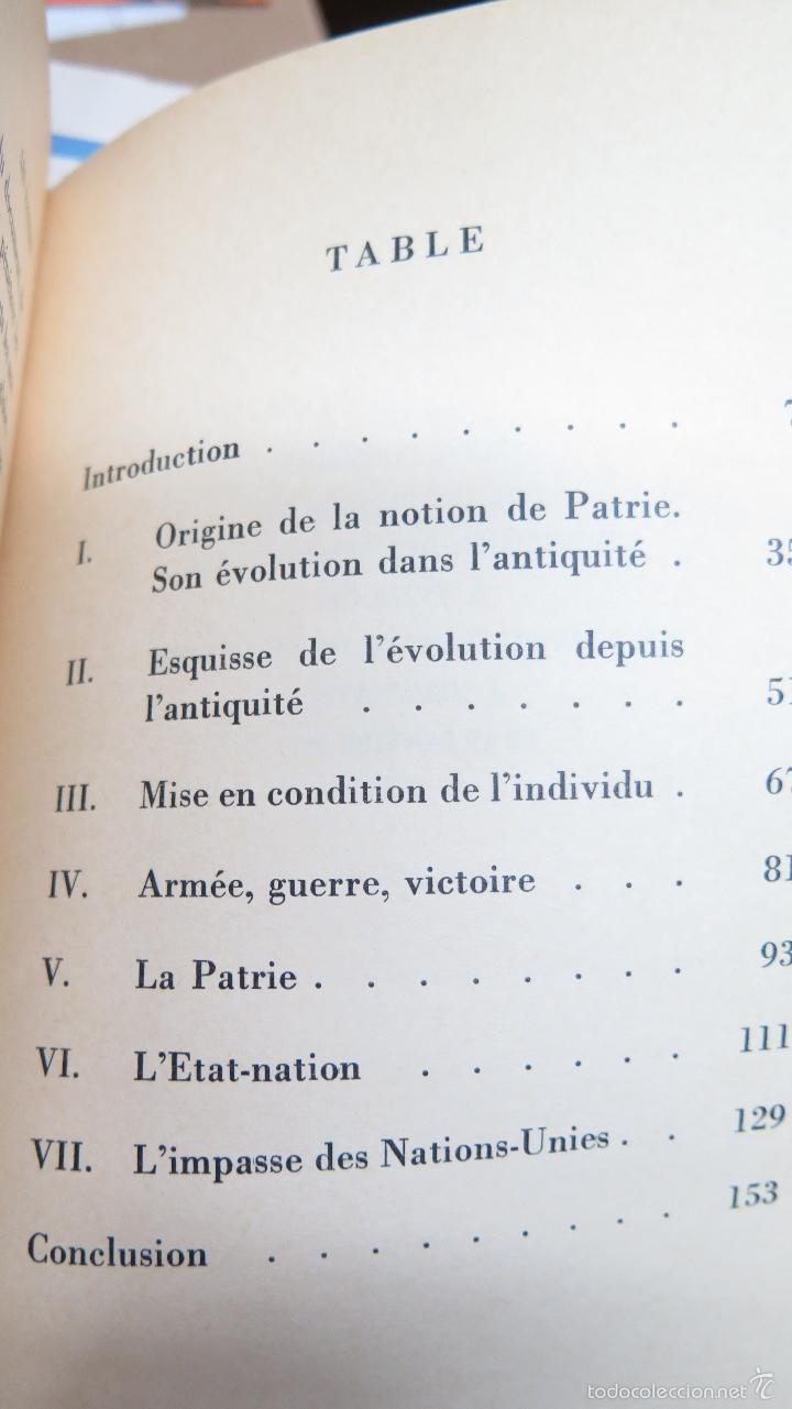 Libros de segunda mano: LES PATRIES. VERS UNE MUTATION DU MODE DE PENSER. JEAN DIEDISHEIM - Foto 2