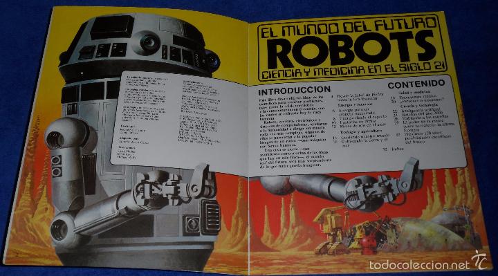 Libros de segunda mano: Robots - El mundo del futuro - Plesa - SM (1980) &iexcl;Impecable! - Foto 2