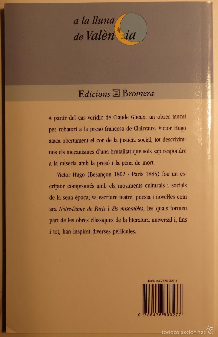 Libros de segunda mano: Pena de mort - autor: Victor Hugo - - Foto 2