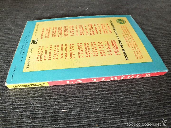 Libros de segunda mano: LA TIMIDEZ , COLECCI&Oacute;N PRACTICA EDITORIAL BRUGUERA 1&ordf; EDICI&Oacute;N 1955 - Foto 2