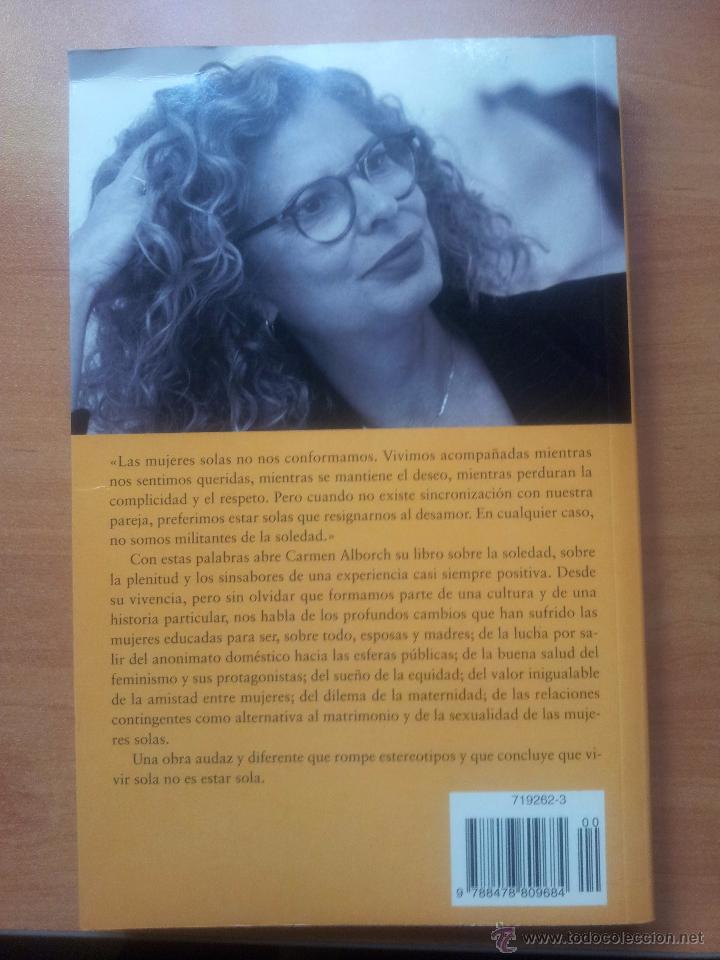 Libros de segunda mano: SOLAS --- CARMEN ALBORCH - Foto 2