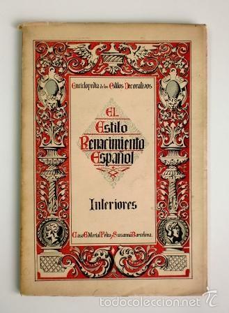 Libros de segunda mano: EL ESTILO RENACIMIENTO ESPA&Ntilde;OL - Foto 1