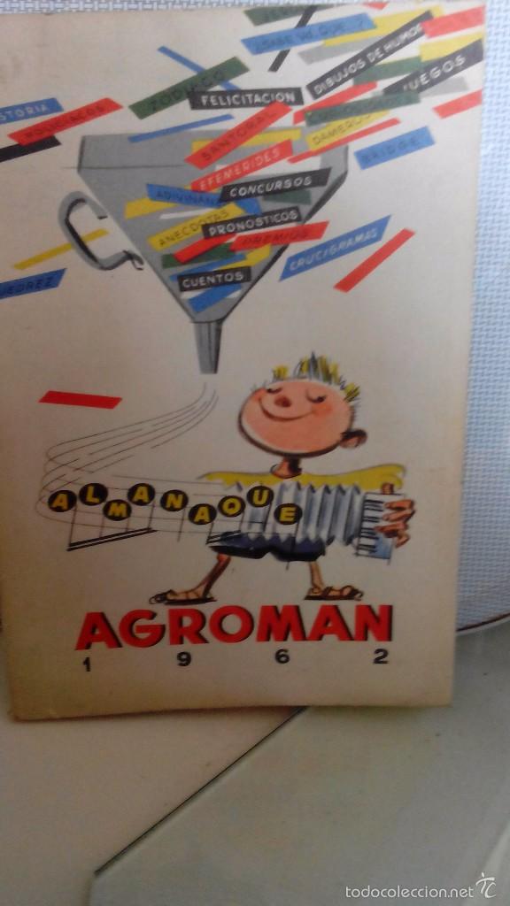 Libros de segunda mano: ALMANAQUE AGROMAN 1962 - Foto 1