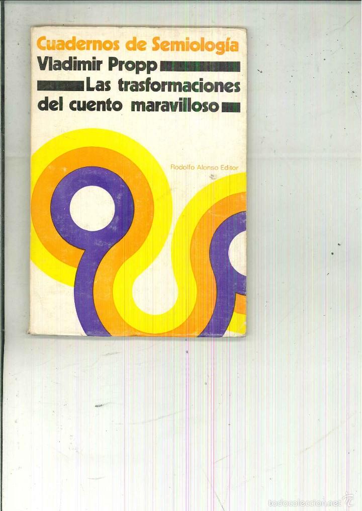 Libros de segunda mano: LAS TRANSFORMACIONES DEL CUENTO MARAVILLOSO. Vladimir Propp - Foto 1
